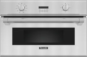 Front view of the Thermador Professional PSO301M speed steam oven