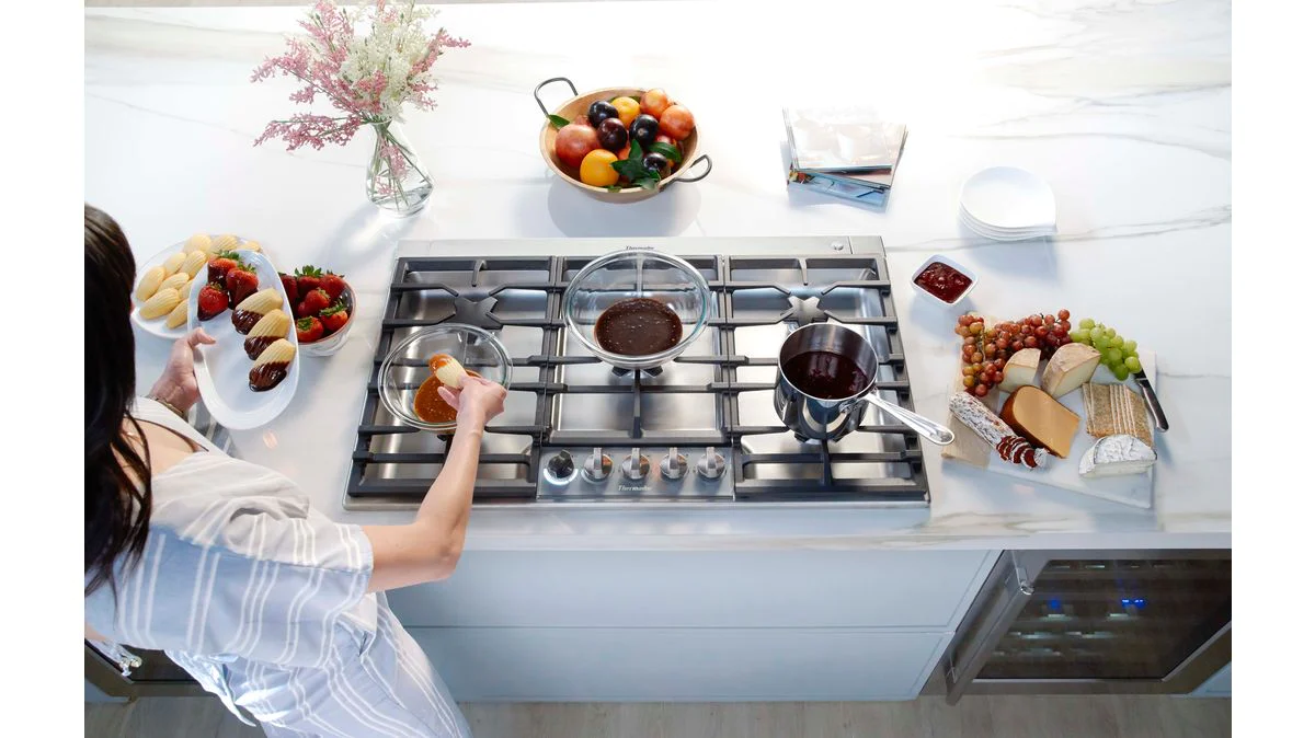 Cooking on Gas Cooktop