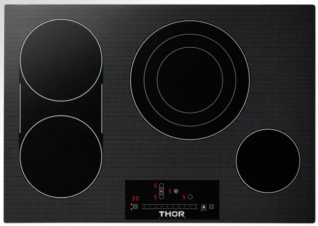Thor Kitchen Professional Black Electric Cooktop