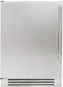 Front view of the True TUR-24-L-SS-C beverage center 