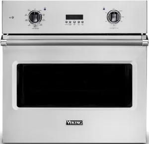 Front view of the Viking Professional 5 Series VSOE130SS oven