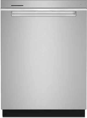 Front view of the Whirlpool WDTA50SAKZ dishwasher