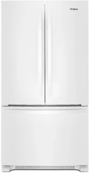 Front view of the Whirlpool WRFC2036RW refrigerator