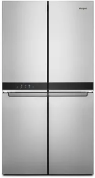 Front view of the Whirlpool WRQA59CNKZ refrigerator