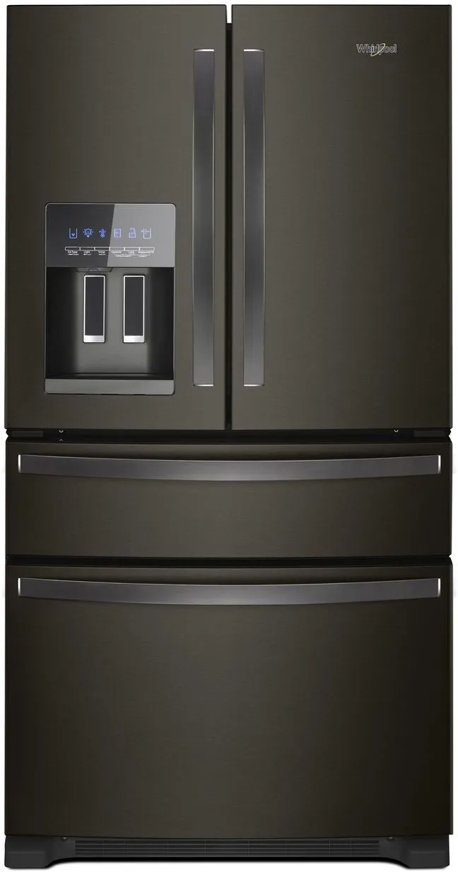 Whirlpool Black Stainless French Door Refrigerator