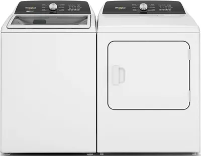 Whirlpool White Laundry Pair