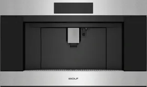 Front view of the Wolf E Series EC3050TE/S coffee maker 