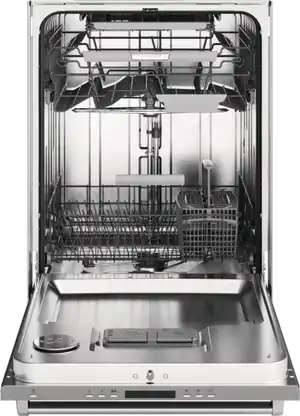 ASKO The ASKO DBI664PHXXLS 40 Series dishwasher with its door open