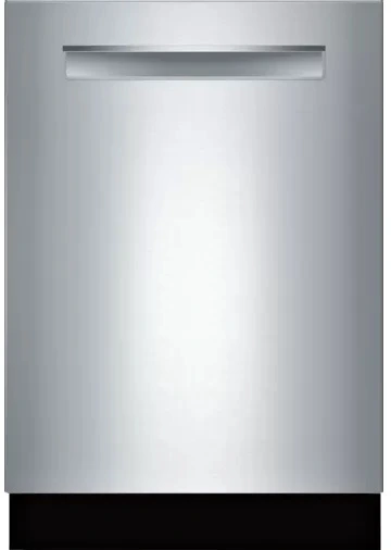 Front view of the Bosch 800 Series SHP878ZP5N dishwasher 