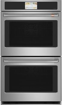 Front view of Café CTD70DP2NS1 30-inch double wall oven Front view of Café CTD70DP2NS1 30-inch double wall oven 