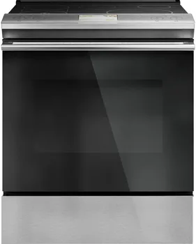 Front view of the Café CHS90XM2NS5 30” induction range 