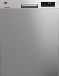 Front view of the Beko DUT25401X dishwasher 
