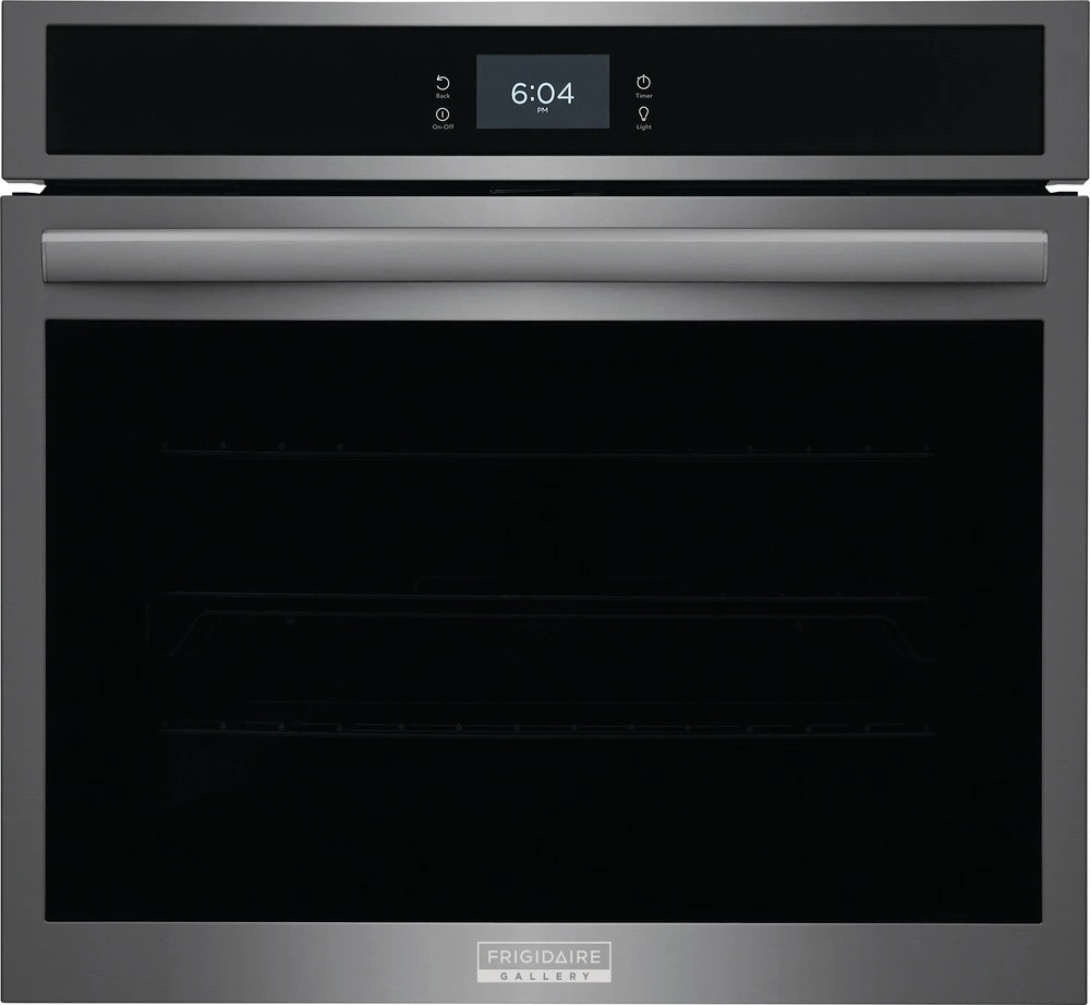 Front view of Frigidaire Gallery GCWS2767AD 27-inch electric convection oven 