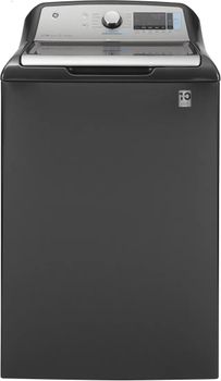 Front view of GE GTW845CPNDG top load washer 