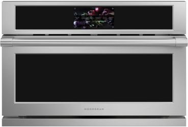 Front view of Monogram ZSB9132NSS 30-inch Advantium speed oven 