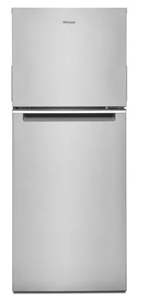 Front view of Whirlpool WRT312CZJZ refrigerator 