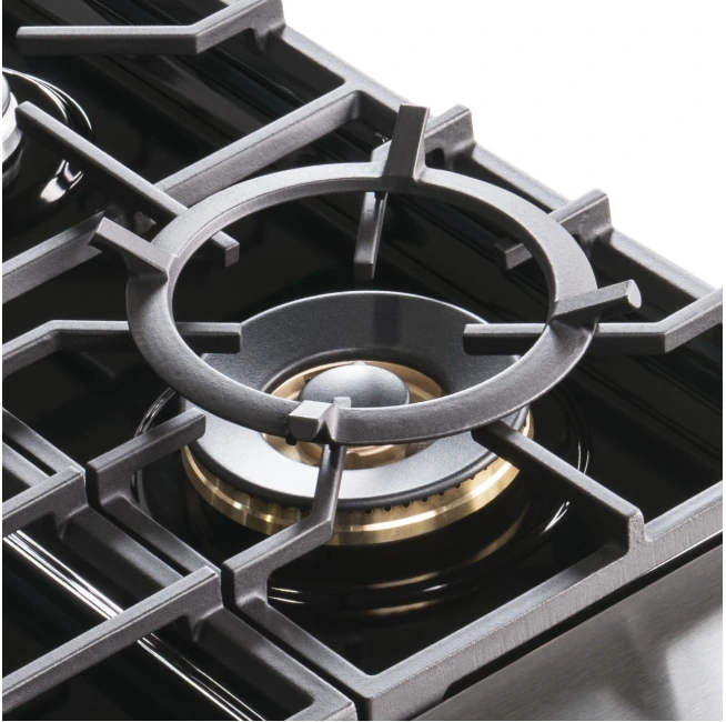 Overhead view of the Beko 119240080 wok ring