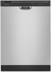 Front view of the Amana ADB1400AMS dishwasher 