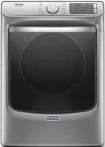 Front view of the Maytag MED8630HC dryer 