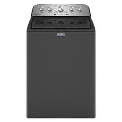 Front view of the Maytag MVW5435PBK washer