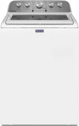 Front view of the Maytag MVW5435PW washer