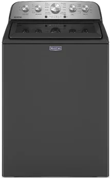 Front view of the Maytag MVW5435PBK washer 