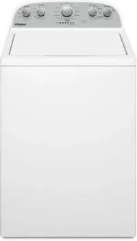 Front view of the Whirlpool WTW4950HW washer 