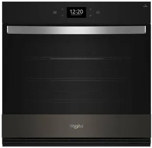 Front view of the Whirlpool WOES7030PV oven 