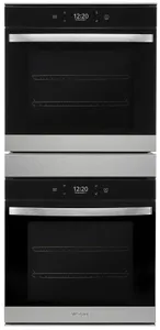 Front view of the Whirlpool WOD52ES4MZ oven 
