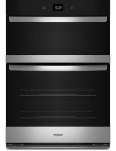 Front view of the Whirlpool WOEC5930LZ oven 