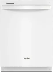 Front view of the Whirlpool WDT750SAKW dishwasher 