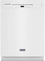 Front view of the Maytag MDB4949SKW dishwasher 