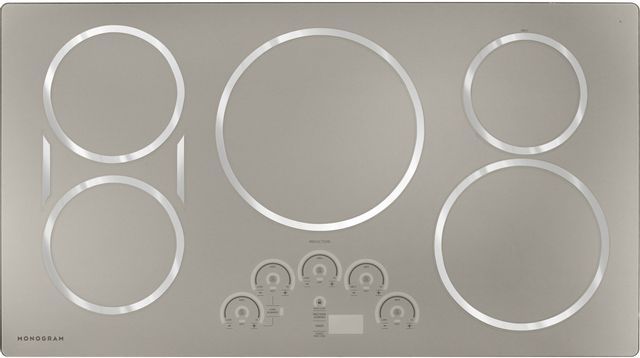silver 36 inch induction cooktop