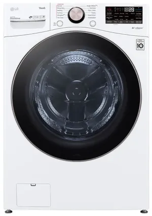 LG Front view of the LG WM4000HWA front load washer
