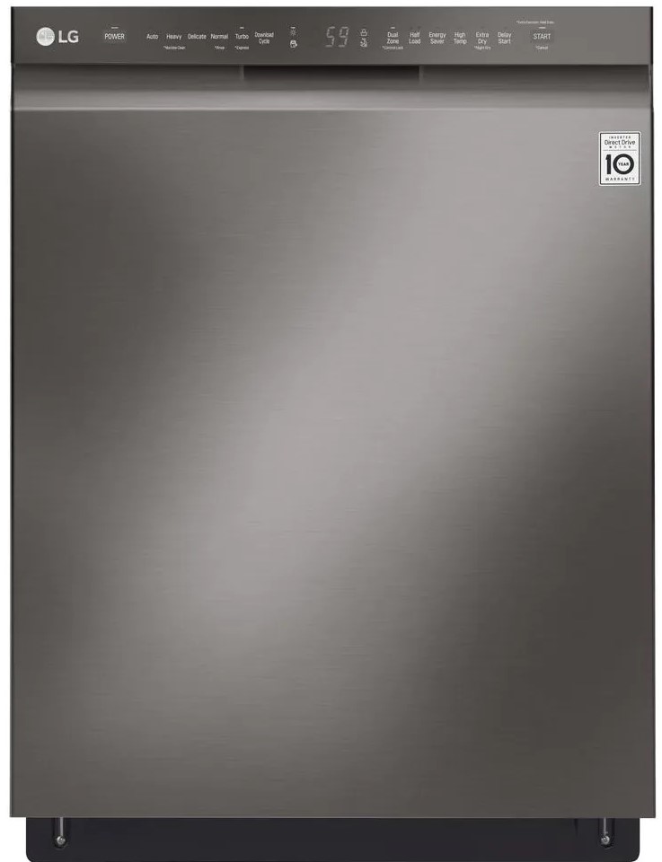 LG 24” Built In Front Control Dishwasher LDF5545