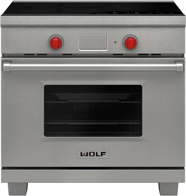 Wolf Professional 36” Stainless Steel Induction Range