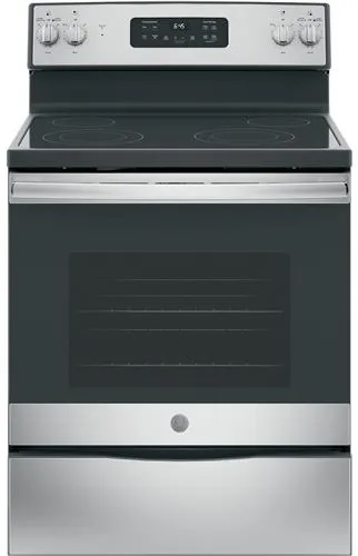 GE 30” Stainless Steel Freestanding Electric Range