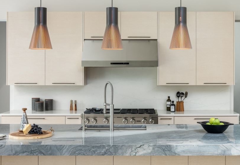 luxury kitchen with Dacor appliances