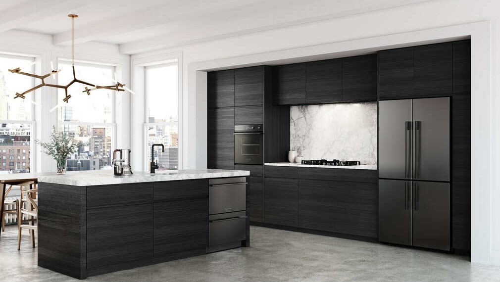 luxury kitchen with Fisher & Paykel appliances