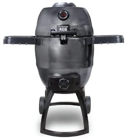 black small grill with rounded shape