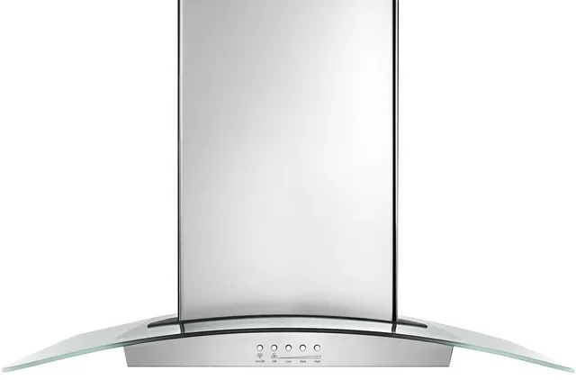 Whirlpool 36 Inch Glass Island Hood