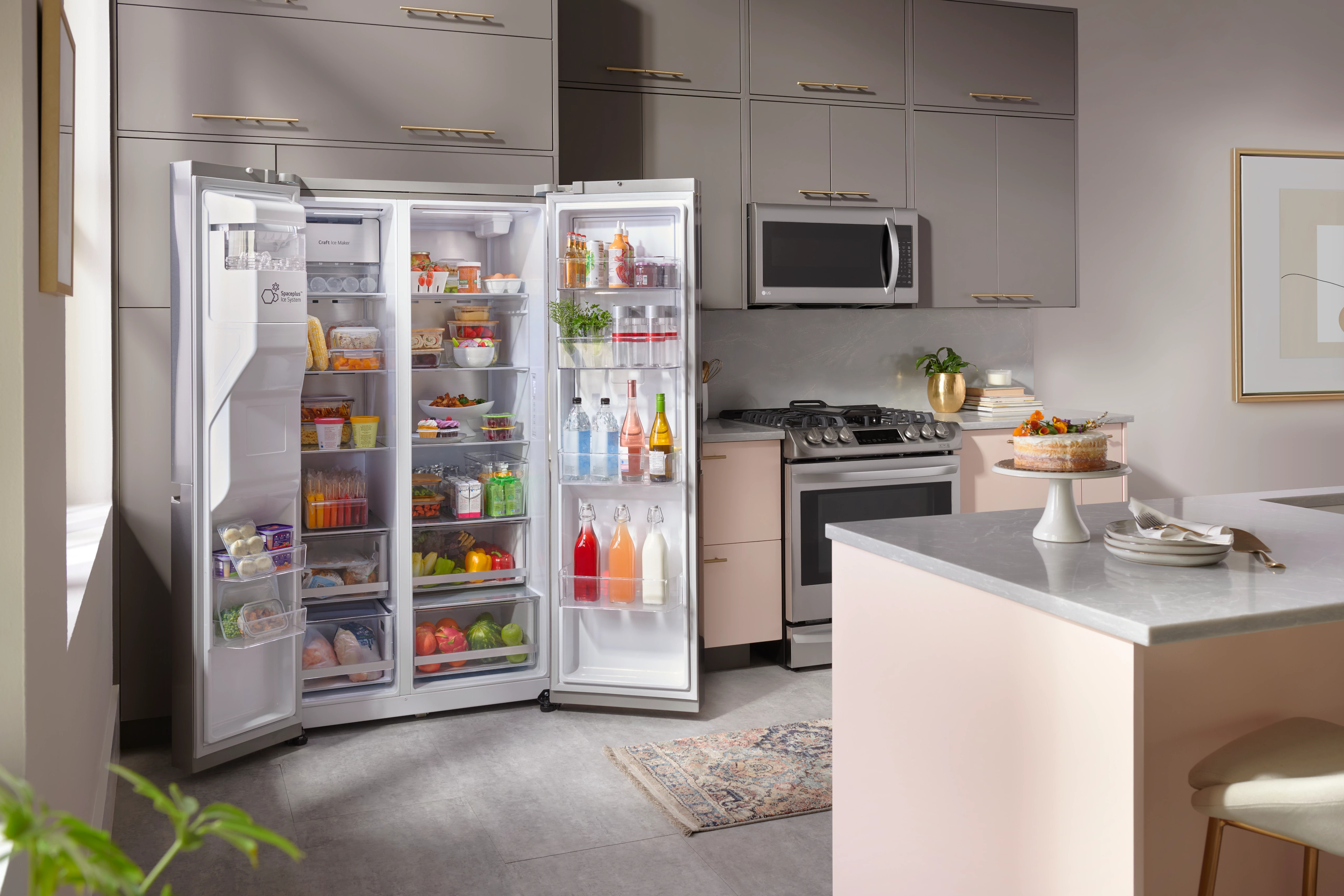 open side by side refrigerator 