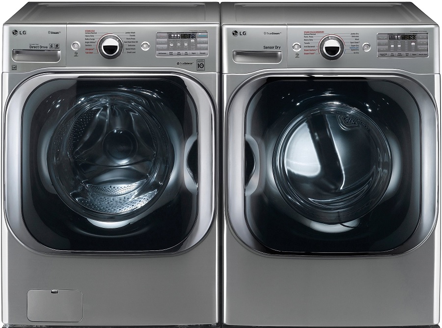 product image of LG front load washer and dryer set