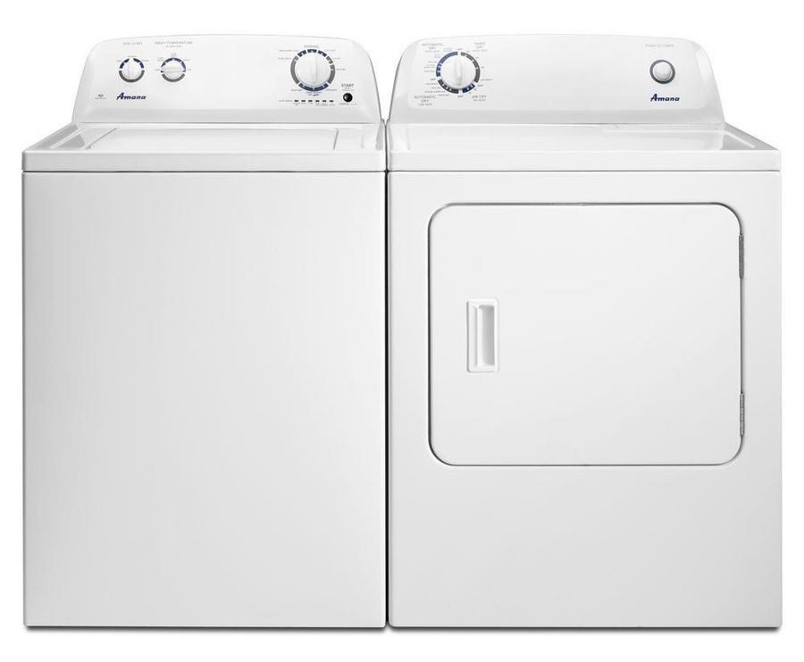 product image of Amana top load washer and dryer set