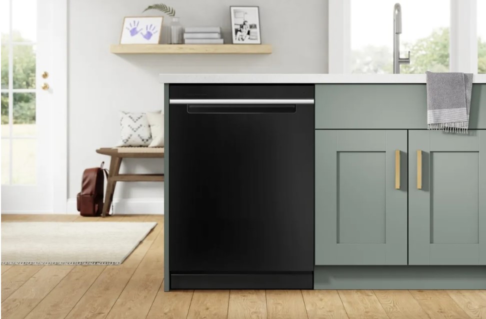 Whirlpool® 24" Black Top Control Built In Dishwasher
