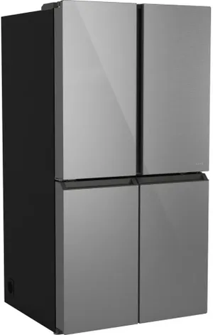Café Platinum Glass French Door Refrigerator