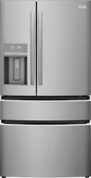 Front view of the Frigidaire Gallery GRMC2273CF French door refrigerator