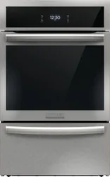 Front view of the Maytag MOES6030LZ wall oven 