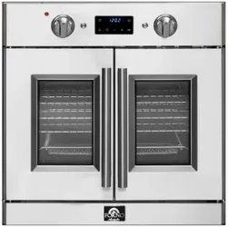 Front view of the FORNO FBOEL1371-30 wall oven 