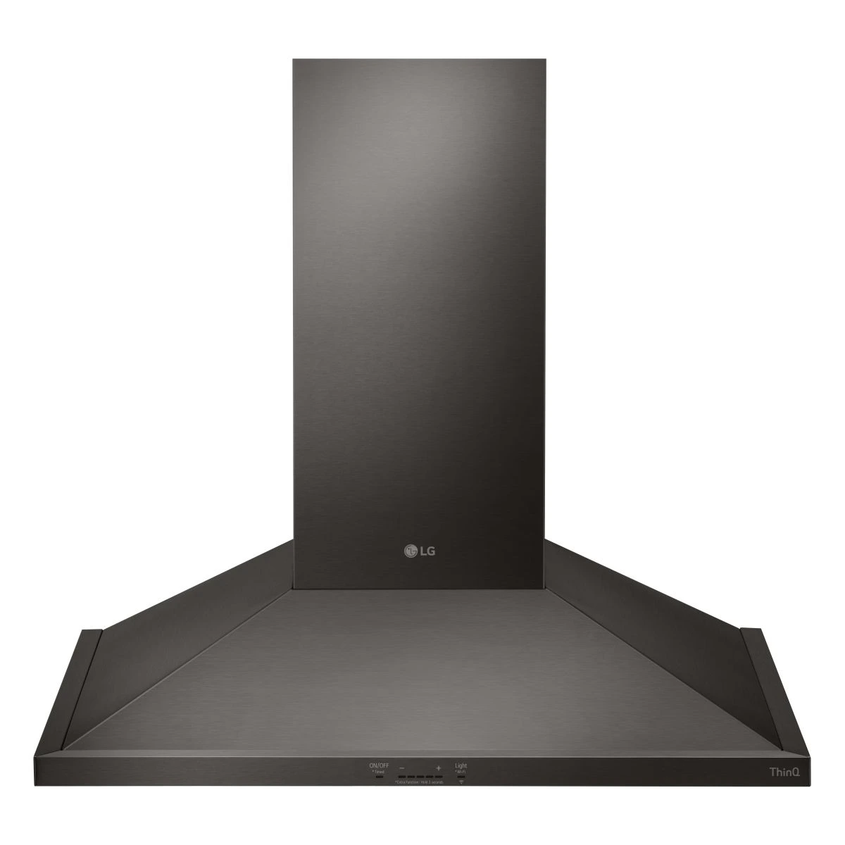 Front view of the LG HCED3015D 30” chimney hood 